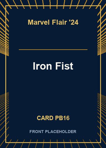 Iron Fist card thumbnail
