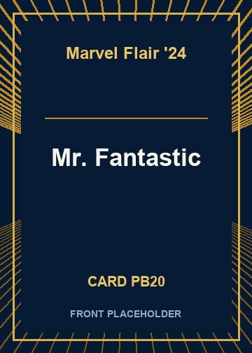 Mr. Fantastic card thumbnail