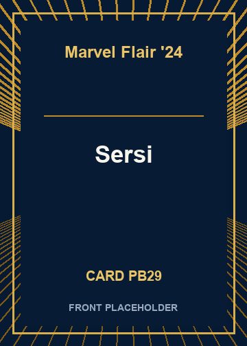 Sersi card thumbnail