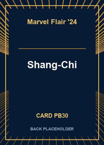 Shang-Chi back card image