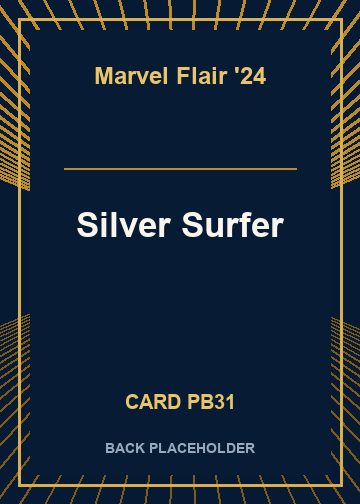 Silver Surfer back card image