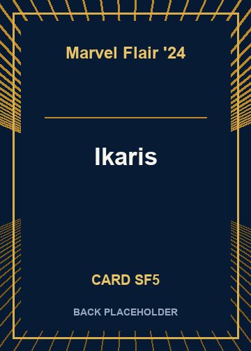 Ikaris back card image