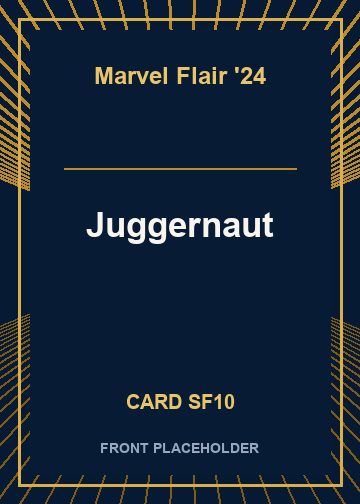 Juggernaut front card image