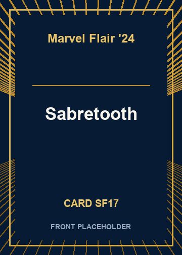 Sabretooth card thumbnail