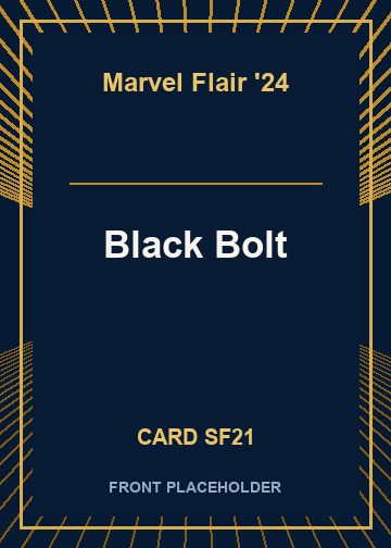Black Bolt card thumbnail
