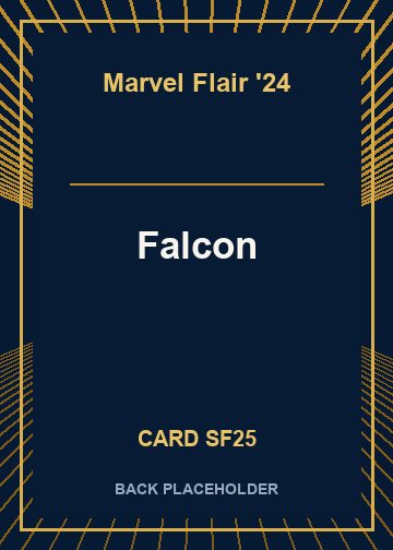 Falcon back card image
