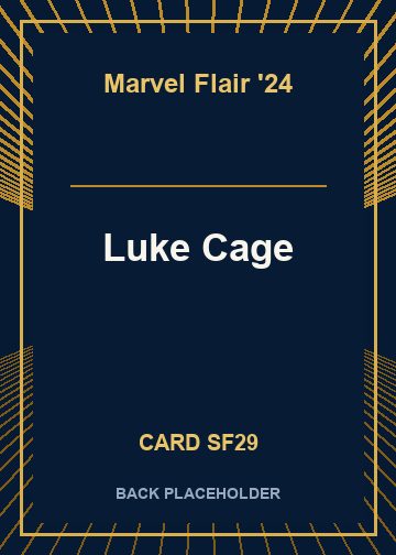 Luke Cage back card image