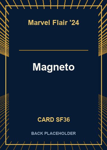 Magneto back card image