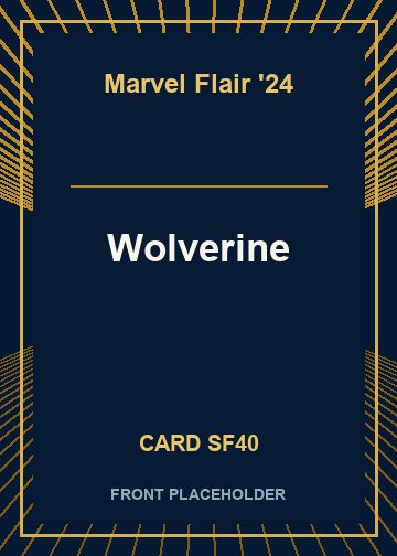 Wolverine card thumbnail