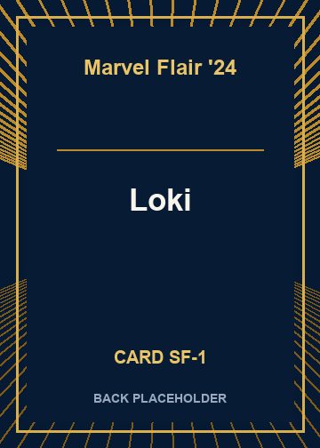 Loki back card image