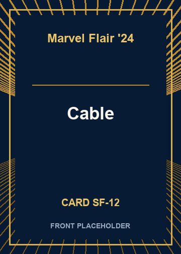 Cable card thumbnail