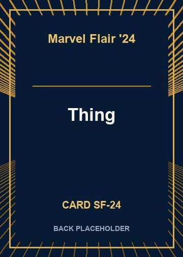 Thing back card image