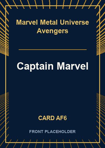 Captain Marvel card thumbnail