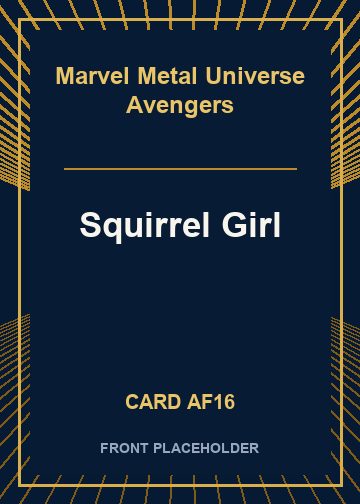 Squirrel Girl card thumbnail
