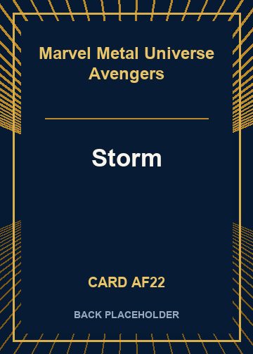 Storm back card image