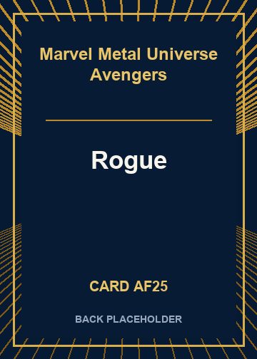 Rogue back card image