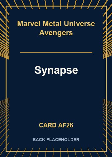 Synapse back card image