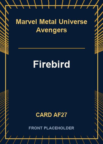 Firebird card thumbnail