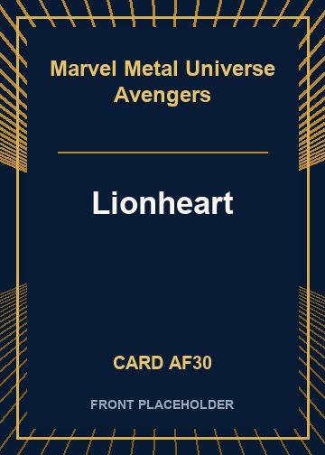 Lionheart card thumbnail