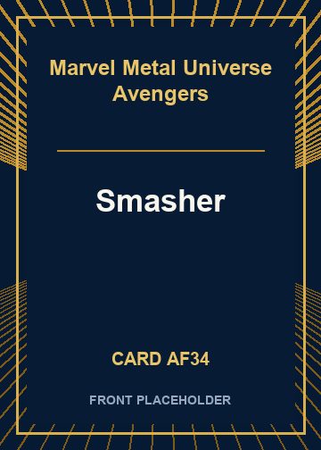 Smasher card thumbnail