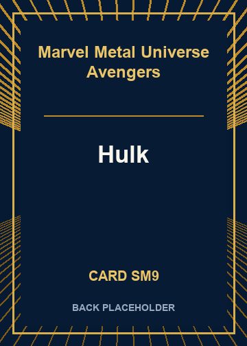 Hulk back card image