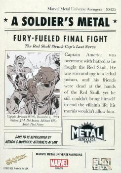 Red Skull back card image