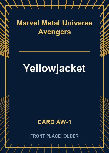 Yellowjacket front card image