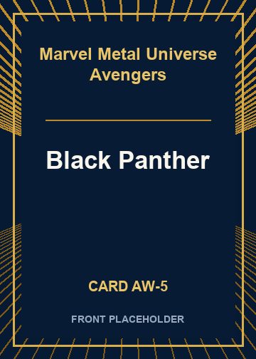 Black Panther card thumbnail