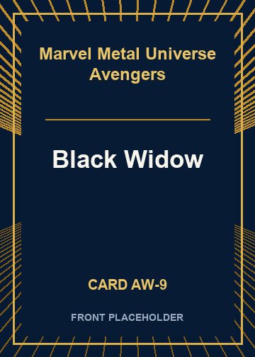 Black Widow card thumbnail