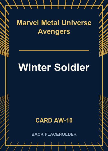 Winter Soldier back card image