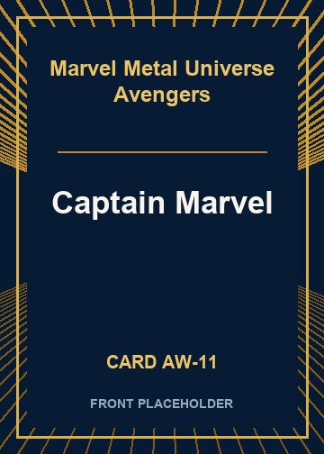 Captain Marvel card thumbnail