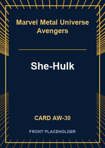 She-Hulk card thumbnail