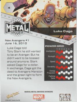 Luke Cage back artwork