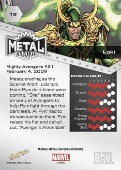 Loki back artwork