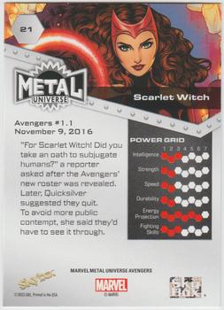 Scarlet Witch back artwork