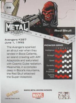 Red Skull back artwork