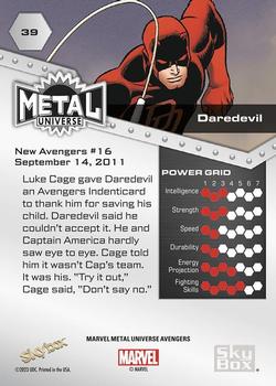 Daredevil back card image
