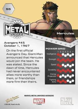 Hercules back card image