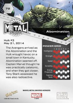 Abomination back card image