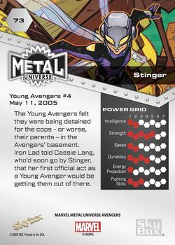 Stinger back card image