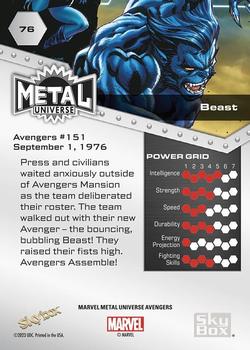 Beast back card image