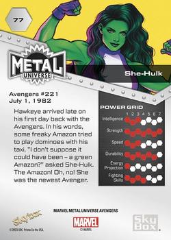 She-Hulk back card image