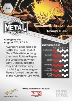 Ghost Rider back card image