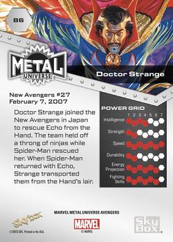 Doctor Strange back card image
