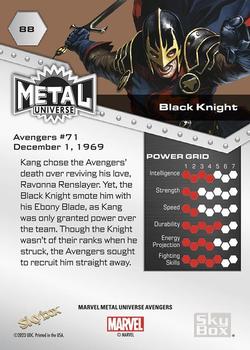 Black Knight back card image