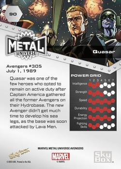 Quasar back card image