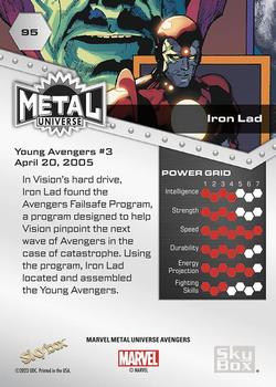 Iron Lad back card image