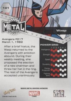 Wasp back card image