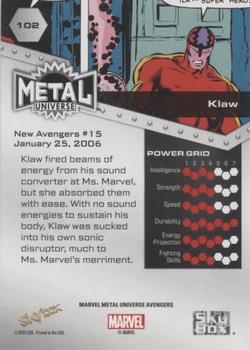 Klaw back card image