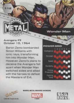 Wonder Man back card image